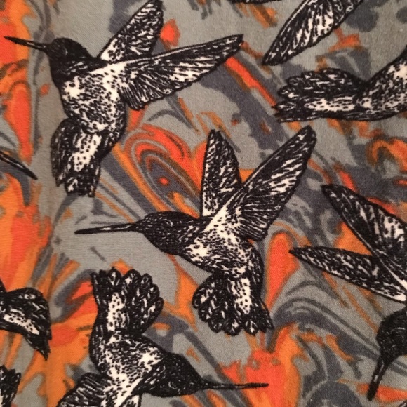 Hummingbird leggings! Super soft! - Picture 3 of 4